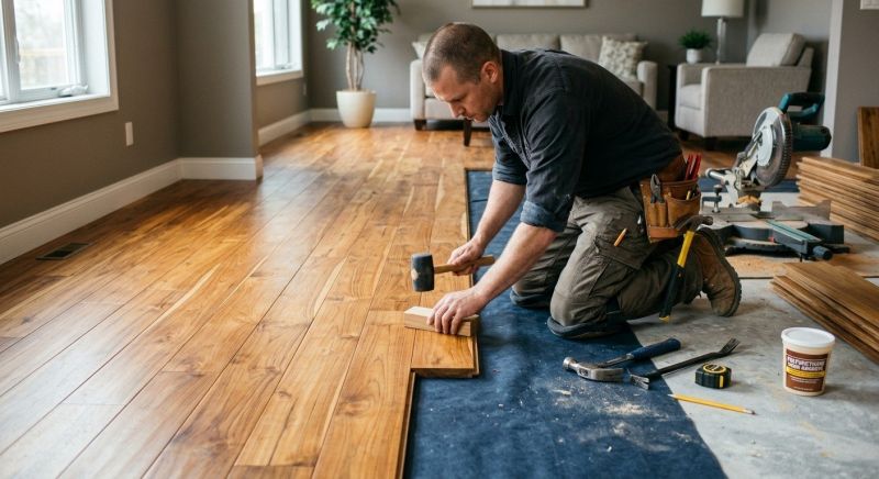 Teak Flooring Installation Service