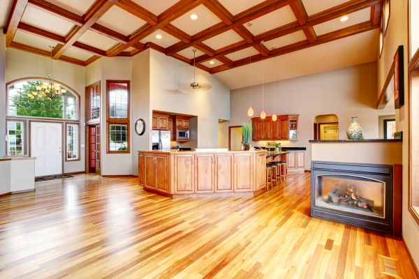 Birch Wood Floor Installation