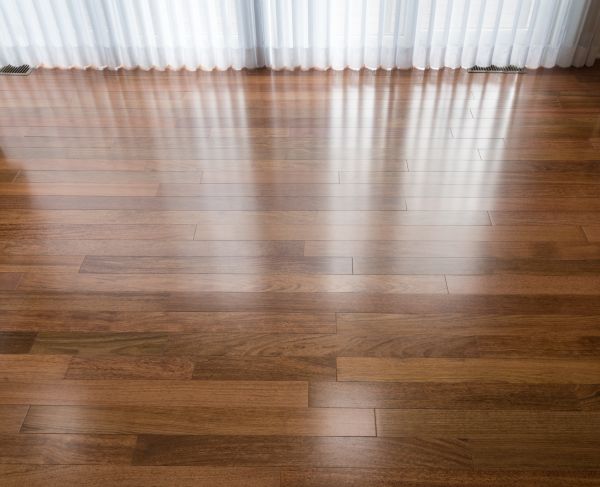 Cherry Wood Floor Installation