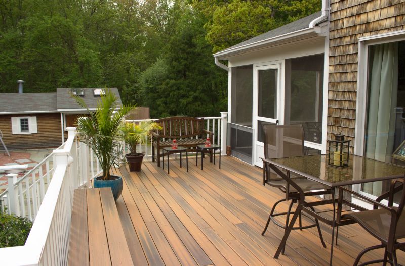 Outdoor Teak Decks